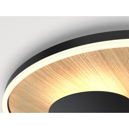 Aviano Reims plafon 4x15 W czarny 9013-306L