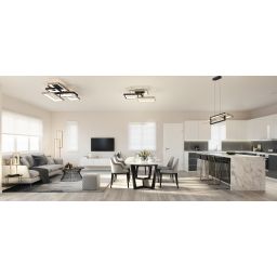 Aviano Matera lampa podsufitowa 3x15,6 W czarna 9022-306M