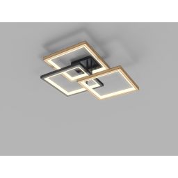 Wofi Matera lampa podsufitowa 3x13,3 W czarna 9022-306S