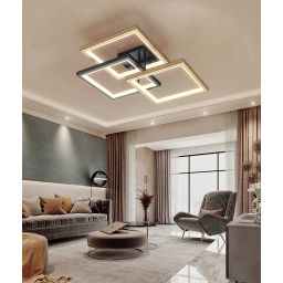 Wofi Matera lampa podsufitowa 3x13,3 W czarna 9022-306S