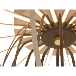 Aviano Salo lampa podsufitowa 55 W czarna-piaskowa 9033-113