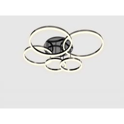 Aviano Perpignon lampa podsufitowa 5x16 W czarna 9049-605