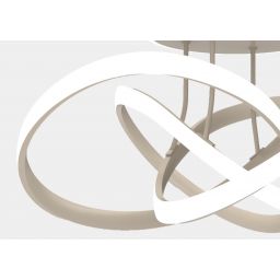 Aviano Bandol lampa wisząca 56 W piaskowa 9064-113