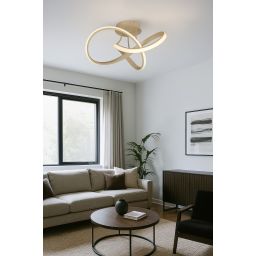 Aviano Bandol lampa podsufitowa 1x38 W piaskowa 9064113S
