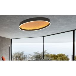 Aviano Bormes lampa podsufitowa 40 W czarna-złota 9069-102