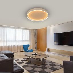 Aviano Bormes lampa podsufitowa 40 W piaskowa 9069-113M