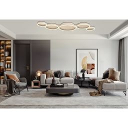 Aviano Bormes lampa podsufitowa 72 W piaskowa 9069-513