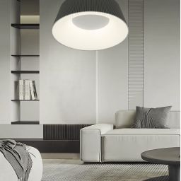 Aviano Sella lampa podsufitowa 1x25 W antracyt 9222-0150