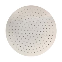 Oltens Vindel deszczownica 30x30 cm okrągła nikiel 37006910