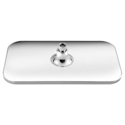 Aqualine deszczownica 35x20 cm prostokątna chrom SC235