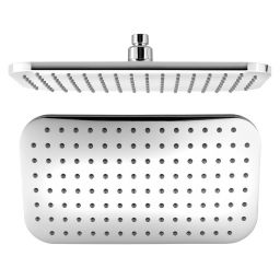 Aqualine deszczownica 35x20 cm prostokątna chrom SC235