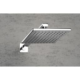 Aqualine ramię deszczownicy 40 cm prostokątne chrom TQ043