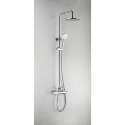 Art Platino zestaw prysznicowy termostatyczny z deszczownicą chrom TER-ZKPN.400C