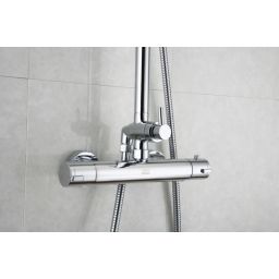 Art Platino zestaw prysznicowy termostatyczny z deszczownicą chrom TER-ZKPN.400C