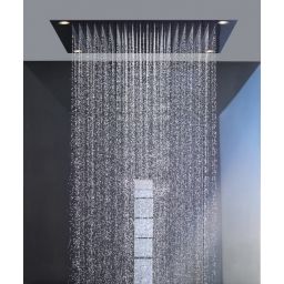 Axor Starck Shower Collection deszczownica sufitowa ShowerHeaven 97 cm z oświetleniem stal szlachetna 10623800