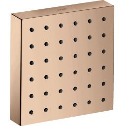 Axor ShowerCollection moduł prysznicowy podtynkowy czerwony złoty polerowany 28491300