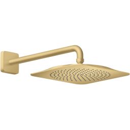 Axor Citterio C deszczownica z ramieniem 27 cm okrągła złoty optyczny szczotkowany 28791250