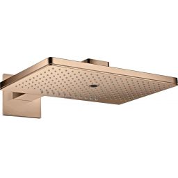 Axor ShowerSolutions deszczownica 46,6x30 cm prostokątna czerwony złoty polerowany 35282300