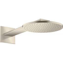 Axor ShowerSolutions deszczownica 25 cm okrągła z ramieniem nikiel szczotkowany 35284820