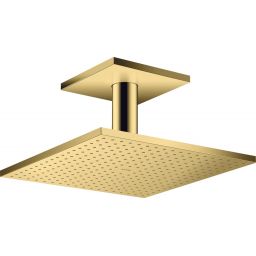 Axor ShowerSolutions deszczownica 30 cm kwadratowa złoty optyczny polerowany 35320990