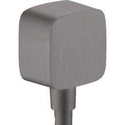 Axor ShowerSolutions przyłącze kątowe czarny chrom szczotkowany 36731340