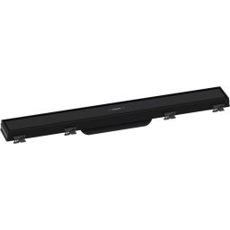 Hansgrohe Raindrain Match element zewnętrzny odpływu 60 cm czarny mat 56036670