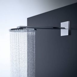 Axor ShowerSolutions deszczownica 25 cm okrągła z ramieniem nikiel szczotkowany 35284820