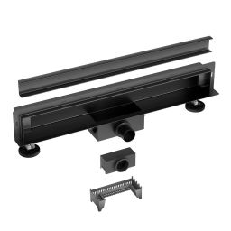 Balneo W-Drain Next odpływ prysznicowy 60 cm czarny A0301020102-1