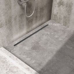 Balneo Slim & Low ProLine Black odpływ liniowy 70 cm czarny A0401020201-2