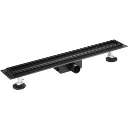 Balneo Duplex Next Black odpływ prysznicowy 70 cm liniowy czarny BLK70N