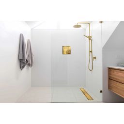 Balneo Duplex Next odpływ liniowy 100 cm złoty BR-100N