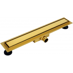 Balneo Duplex Next Gold odpływ liniowy 60 cm złoty BR-60N