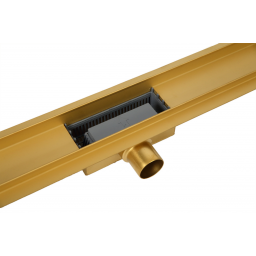 Balneo Duplex Next Gold odpływ liniowy 60 cm złoty BR-60N