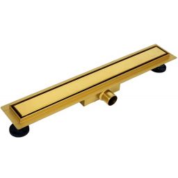 Balneo Duplex Next Gold odpływ liniowy 90 cm złoty BR-90N