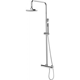 Besco Decco Illusion zestaw prysznicowy termostatyczny z deszczownicą chrom BP-DIT-CH