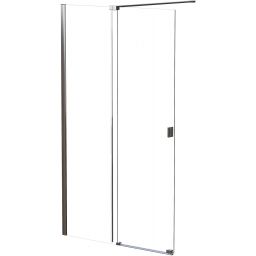 Besco Vayo Walk-In ścianka prysznicowa 100 cm chrom/szkło przezroczyste VY-100-200C