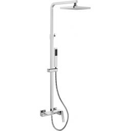 Besco Aspira zestaw prysznicowy ścienny chrom BP-AN-CH
