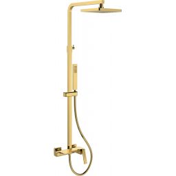 Besco Aspira zestaw prysznicowy ścienny złoty BP-AN-ZL