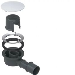 Bette BetteCompact+ syfon do brodzika biały połysk B568-000