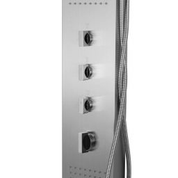 Corsan Neo panel prysznicowy ścienny LED chrom 649810