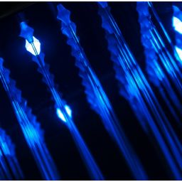 Corsan LED Kaskada panel prysznicowy ścienny biały/chrom A013AMNEWLEDBIEL