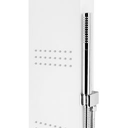 Corsan LED Kaskada panel prysznicowy ścienny biały/chrom A013AMNEWLEDBIEL