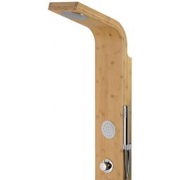 Corsan Bali panel prysznicowy ścienny drewno/chrom B-231MBALICHROM