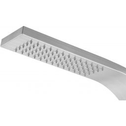 Corsan Snake panel prysznicowy ścienny termostatyczny srebrny S-002SNAKE