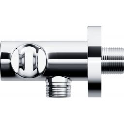 Corsan przyłącze kątowe z uchwytem chrom CMU169CH