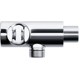 Corsan przyłącze kątowe z uchwytem chrom CMU169CH