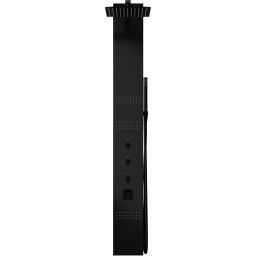 Corsan Neo panel prysznicowy ścienny termostatyczny czarny S060TBL