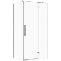 Cersanit Crea kabina prysznicowa 100x80 cm prostokątna chrom połysk/szkło przezroczyste S601-206