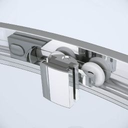 Cersanit rolki do kabiny prysznicowej chrom S903-033