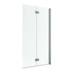 Outlet - Radaway Nes Brushed Nickiel PND I parawan nawannowy 100 cm 2-częściowy nikiel szczotkowany/szkło przezroczyste 10010100-91-01R